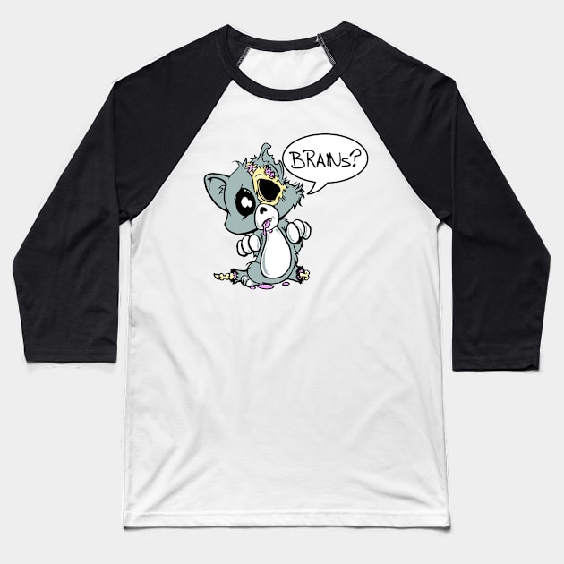 Cute Dead Things Vol1 Baseball T-Shirt by TwistMedia